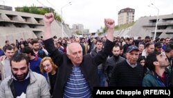 Антиурядовий протест у Єревані, Вірменія, 20 квітня 2018 року
