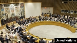 U.S. -- A general view of the Security Council meeting on the situation in Syria, New York, 03Aug2011