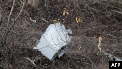 На месцы крушэньня самалёта ў Вільні 25 лістапада 2024 