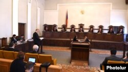 «Կոնգրես-ՀԺԿ» դաշինքի դիմումով լսումները Սահմանադրական դատարանում, Երևան, 25-ը ապրիլի, 2017թ․