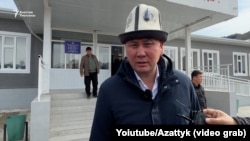 Президенттин Баткен облусундагы ыйгарым укуктуу өкүлү Айбек Шаменов 