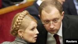Yulia Tymoshenko və Arseniy Yatsenyuk - 2007