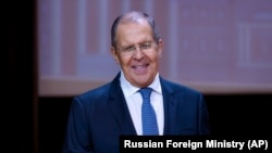 Министр иностранных дел России Сергей Лавров на встрече со студентами МГИМО, Москва, 1 сентября 2021 г. 