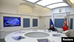 Путін під час навчань ядерних сил РФ