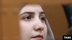 Студентка Патимат Гаджиева в суде