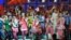 Балалар арасындағы Eurovision конкурсынан көрініс. 