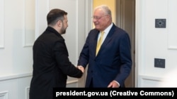 Իտալիա - Ուկրաինայի նախագահ Վլադիմիր Զելենսկին հանդիպում է ԱՄՆ նախագահի հատուկ բանագնացի հետ, Հռոմ, 9-ը հուլիսի, 2025թ. 