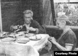 Сергей Ермолинский и Татьяна Луговская, 1950-е.