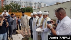 Иваново мәчетенең икенче өлешенә нигез ташы салу