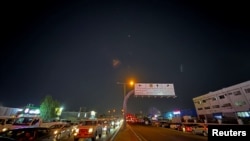 Իրանական հրթիռները Կատարի երկնքում, 23-ը հունիսի, 2025թ.