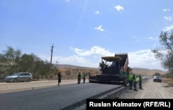 Бишкек-Ош жолу.