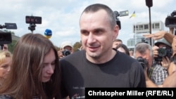 Орус абагында жаткан режиссер Олег Сенцов.