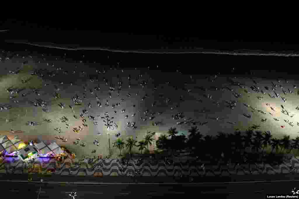 Бразилія, пляж Копакабана