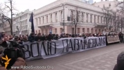 Представники «Правого сектору» змусили Верховну Раду звільнити усіх політв’язнів