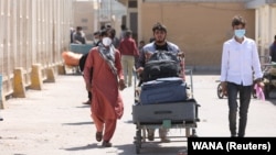 Eýran-owgan serhedi. 2021-nji ýylyň 29-njy awgusty.