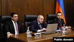 Վարչապետ Նիկոլ Փաշինյանը հանդիպում է ԱԺ «Քաղաքացիական պայմանագիր» խմբակցության հետ, Երևան, 17-ը մարտի, 2025թ.