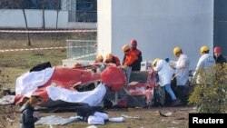 Тик учак кулаган жер. Мугла, 22-декабрь, 2024-жыл