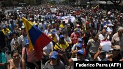 Ցույցեր Վենեսուելայում, 1-ը մայիսի, 2019թ․