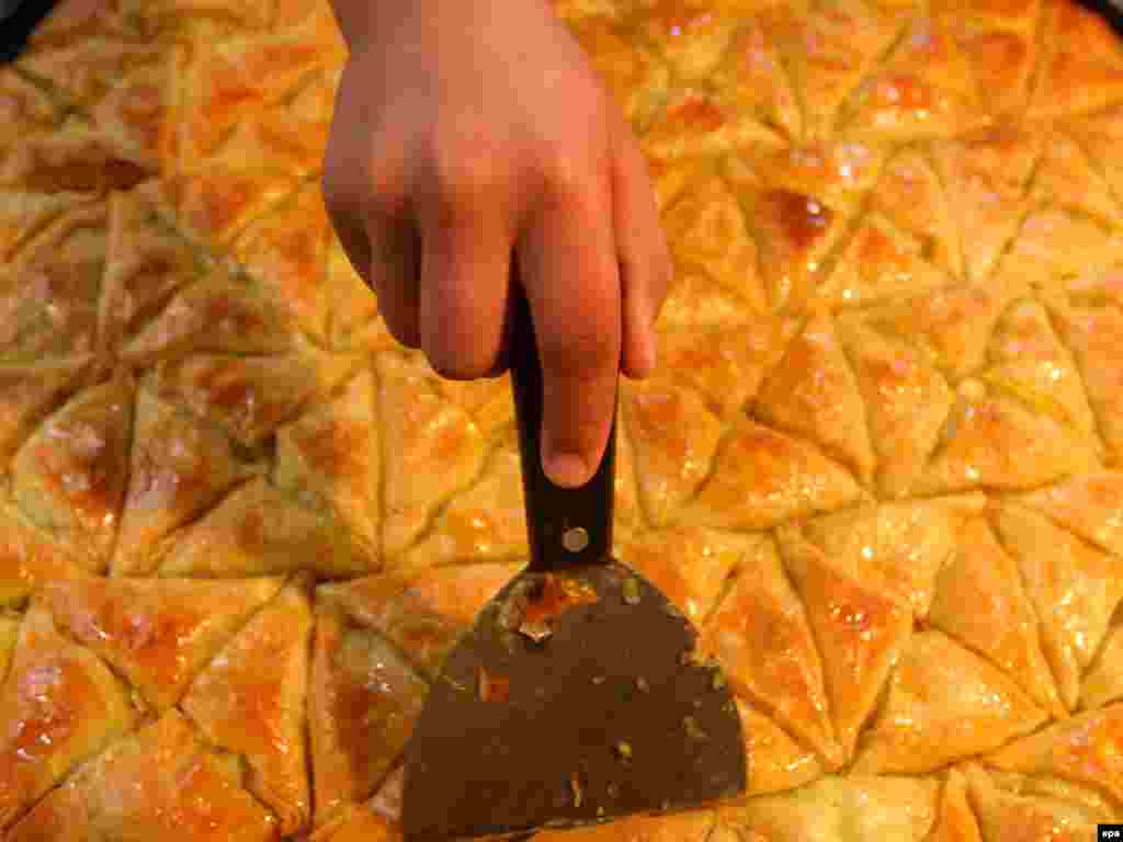 Палестина. Арабская баклава