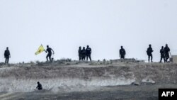 Սիրիա - Քուրդ աշխարհազորայինները Թուրքիայի հետ սահմանի մերձակայքում, 15-ը հունիսի, 2015թ․