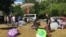 Local residents have been camping out in Moscow's Torfyanka Park to protest against the building of an Orthodox Church there. They say the project was implemented without any public consultation, thereby making it an illegal development. 
