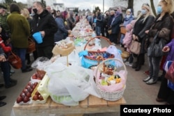 Вялікдзень у Менску, архіўнае фота