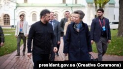 Зеленський запросив принцесу Анну взяти участь у наступному саміті Міжнародної коаліції за повернення українських дітей
