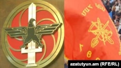 ՀՀԿ և ՀՅԴ դրոշները