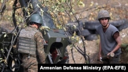 Արցախի ՊԲ հրետանային մարտկոց, հոկտեմբեր, 2020թ.