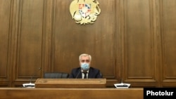 Председатель постоянной комиссии НС по вопросам обороны и безопасности Андраник Кочарян