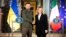 ITALY – Ukrainian President Volodymyr Zelenskyy and Italian Premier Giorgia Meloni (file photo).