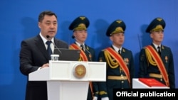 Садыр Жапаров. 