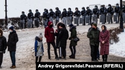 Казанда протест чарасы, 2021 ел, архив фотосы