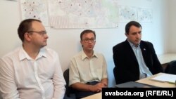 Алесь Міхалевіч, Павал Кісьляк і Павал Севярынец