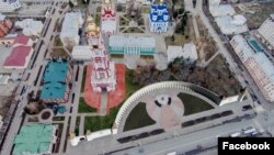 Тамбовдун борбордук бөлүгүнүн үстүдөн көрүнүшү. 