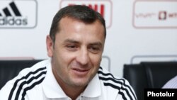 Armenia -- Vartan Minasian, the head coach of Armenian soccer team, undated
