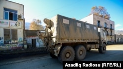 Ադրբեջանական զինված ուժերի մեքենան Հադրությում, 25-ը նոյեմբերի, 2020թ․