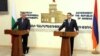Армения - Совместная пресс-конференция премьер-министров Армении и Болгарии - Тиграна Саргсяна и Бойко Борисова (слева), Ереван, 3 апреля 2012 г. 