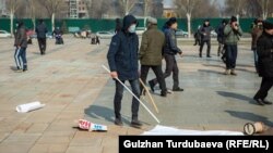 Жеңиш аянты. 8-март, 2020-жыл.