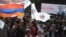 Armenia - The ruling Republican Party holds an election campaign rally in Jermuk, 18Apr2012.