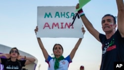 Ирандык демонстранттар. 