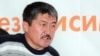 Есет Жунусов, бывший аким Кызылагашского сельского округа, в Алматинском бюро Азаттыка. 12 ноября 2012 года. 