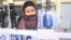 Kazakhstan – A Kazakh woman Gulzat Ermekbai / Yermekbai is standing at picket of Chinese consulate for release of Xinjiang relatives. Almaty, 26 February 2021