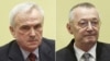 Serbia's former head of state security Franko Simatovic (right) and his deputy Jovica Stanisic had been acquitted of war crimes in 2013. 