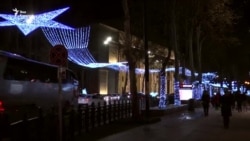 Как украсили Тбилиси к Новому году?