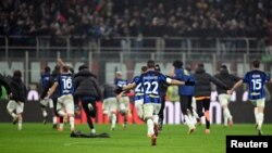 «Ինտերը» տոնում է հաղթանակը, Միլան, 22-ը ապրիլի, 2024թ.