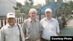 Тохири Абдуджаббор, писатель Кодири Рустам и Насибджон Амони