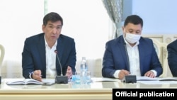 Азизбек Алымкулов жана Азиз Суракматов. 2020-жыл