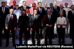 Фото учасників саміту «Коаліції рішучих» в Парижі 27 березня 2025 року