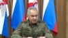 Russian Defense Minister Sergei Shoigu attends a meeting with other military officials on November 9. 
